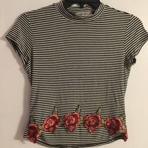 Turtle Neck Crop Top